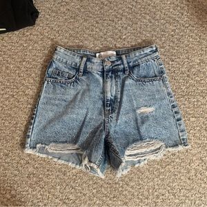 rsq denim shorts